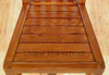 Pair of 2 Teak Mission Side Chairs (2)