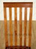 Pair of 2 Teak Mission Side Chairs (2)