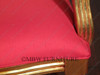 Over-sized Gold French Rococo Occasional Accent Arm Chair