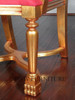 Over-sized Gold French Rococo Occasional Accent Arm Chair