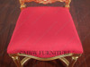 Over-sized Gold French Rococo Occasional Accent Side Chair
