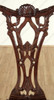 Solid Mahogany Chippendale Dining Arm Chair
