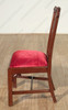 Walnut Finish Chippendale Dining Side Chair