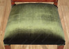 Solid Mahogany Green Regency Dining Side Chair
