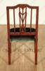 Mahogany Green Regency Dining Side Chair