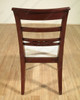 Walnut/Rattan Regency Dining Side Chairs (2)