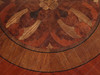 15pc Marquetry Inlay Dining Table & Chairs Set