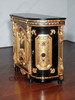 Ornate Napoleon III Style Ebonized and Ormolu Cabinet