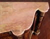 French Sideboard w/ Marquetry Inlay & Marble Top