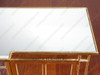 6ft Silver/Gold Mirrored Sideboard