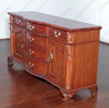 Honey Mahogany 6 Drawer Georgian Buffet Sideboard Server