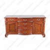 Honey Mahogany 6 Drawer Georgian Buffet Sideboard Server