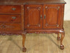 8ft Solid Mahogany Chippendale Sideboard