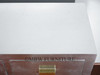Antiqued Silver Art Deco Buffet Sideboard Server