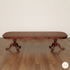 10ft Chippendale Double Pedestal Dining Table