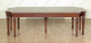 11.5ft French Walnut Inlay Dining or Conference Table