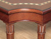 11.5ft Inlaid Dining Table w/ Extension Leaves
