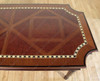 11.5ft Inlaid Dining Table w/ Extension Leaves