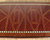 11.5ft French Walnut Inlay Dining or Conference Table