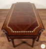 11.5ft Inlaid Dining Table w/ Extension Leaves