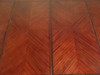 12ft Marquetry Inlay Extendable Double Pedestal Dining Table
