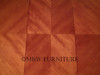 7ft Mahogany Inlay Pedestal Oval Dining or Conference Table