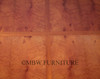 85" Round Inlaid Pedestal Dining or Conference Table
