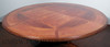 85" Round Inlaid Pedestal Dining or Conference Table