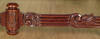 8ft Mahogany Gothic Dining Table w/ Lion Carvings