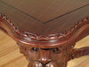 8ft Hand-Carved Mahogany Lion Carved Baroque Dining Table