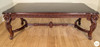 8ft Hand-Carved Mahogany Lion Carved Baroque Dining Table