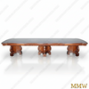 14ft Burl Inlay Dining or Conference Table