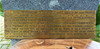 Solid Brass Presidential Resolute Plaque Inscription (11" x 4")