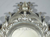 Silver Carved Frame Wall Hanging Romance Mirror