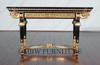 Black & Gold Console Wall Table
