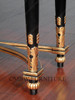 Black & Gold Console Wall Table