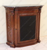 Small Custom Mahogany Entertainment Cabinet