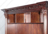 6.5ft Mahogany TV Entertainment Media Cabinet