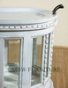 Victorian Distressed White Dumbwaiter
