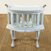 Victorian Distressed White Dumbwaiter