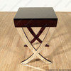 Tea Brown Art Deco Side Table