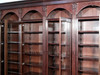 11ft Custom Mahogany Sectional Bookcase