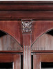 11ft Custom Mahogany Sectional Bookcase
