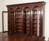 11ft Custom Mahogany Sectional Bookcase
