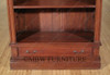 Tall Distressed Arched Open Bookcase