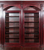 14ft Mahogany Four Door Sectional Bookcase