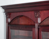 14ft Mahogany Four Door Sectional Bookcase