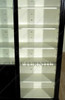 7Ft Espresso Office Bookcase Display Cabinet