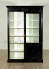 7Ft Espresso Office Bookcase Display Cabinet
