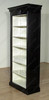 7Ft Espresso Open Bookcase Bookshelf